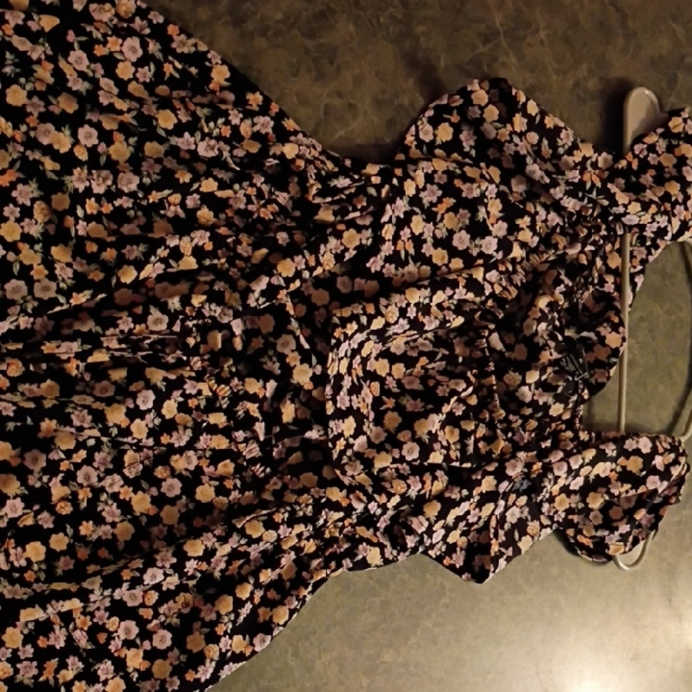 Floral Halter Dress